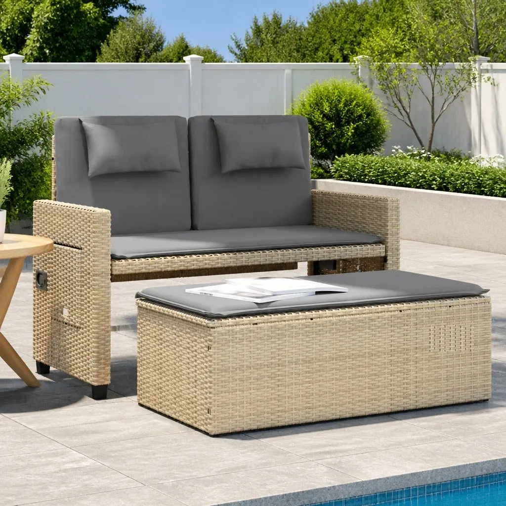 Outdoor Loveseat Sofa Bed