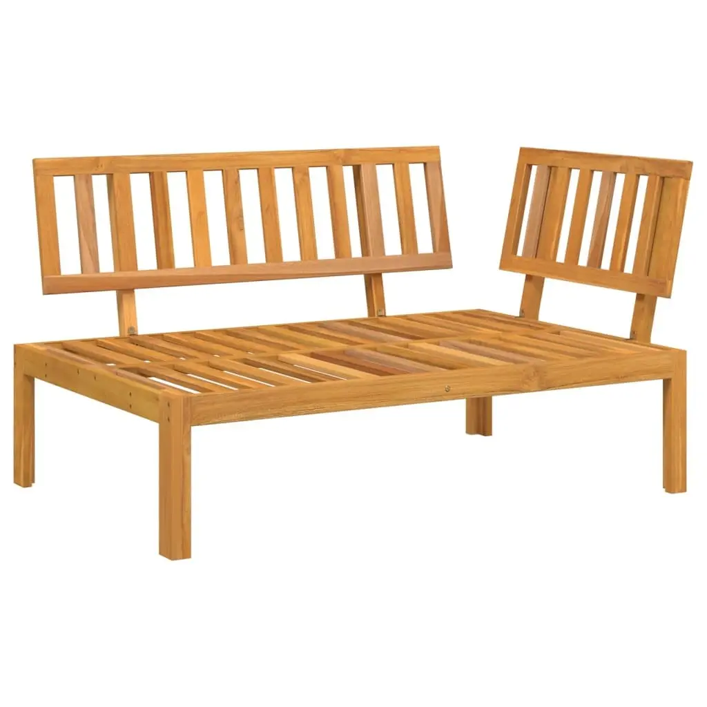 Garden Pallet Corner Sofa Solid Wood Modular Outdoor Sectional Seating