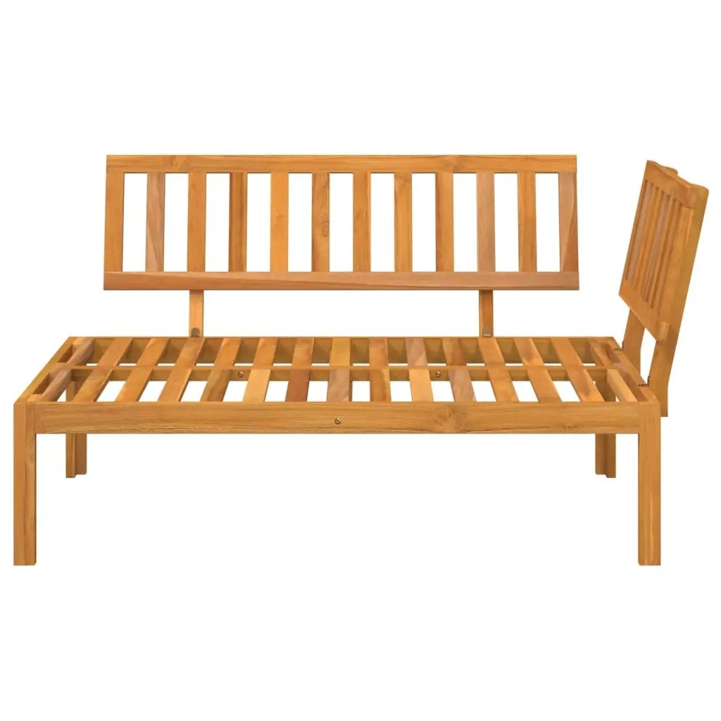Garden Pallet Corner Sofa Solid Wood Modular Outdoor Sectional Seating