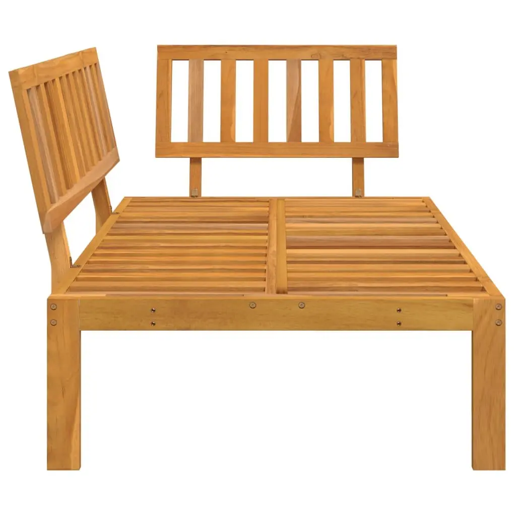 Garden Pallet Corner Sofa Solid Wood Modular Outdoor Sectional Seating