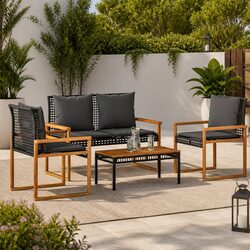 Your 4 Piece Garden Lounge Set for Outdoor Fun