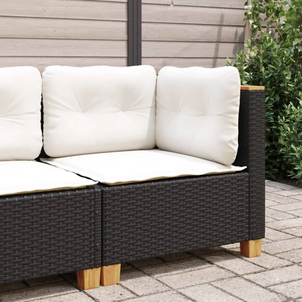 Outdoor Corner Sofa with Cushions