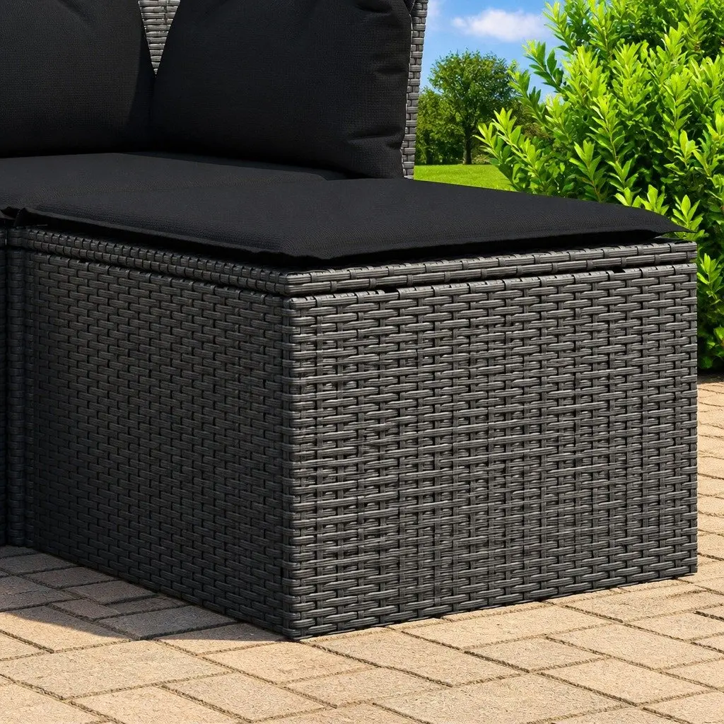 Black Garden Stool