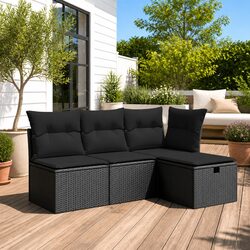 Friendly Garden Stool with Cushion and Storage Solutions
