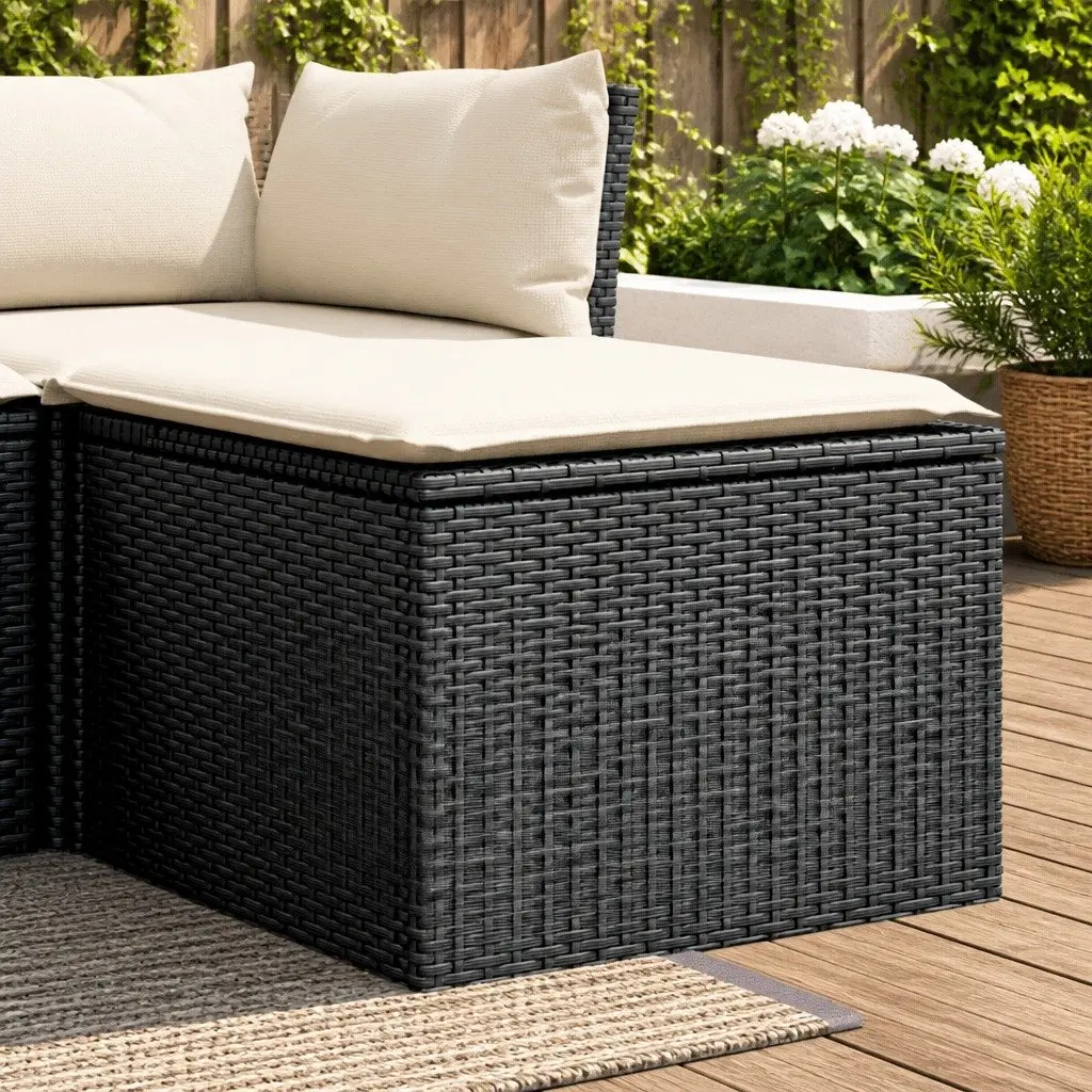 Outdoor Stool with Storage and Comfort
