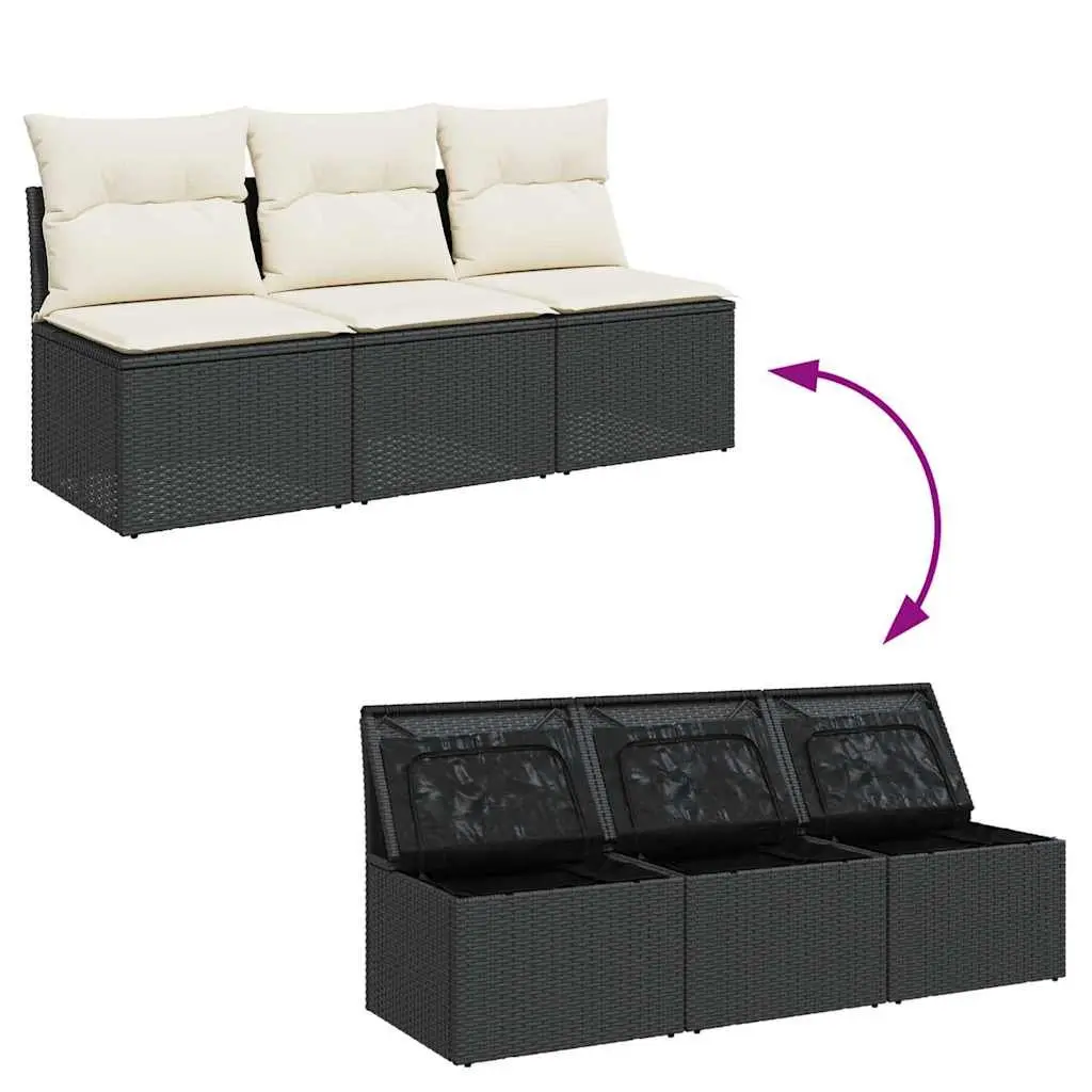 3-Seater Garden Sofa