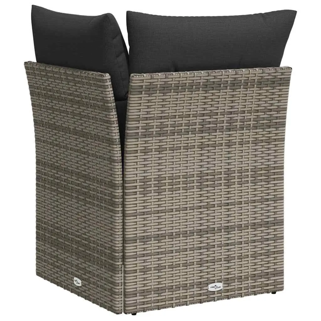 Outdoor Corner Sofa with Padded Cushions for Comfort