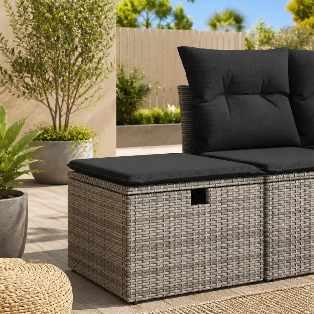 Outdoor Garden Stool with Cushion