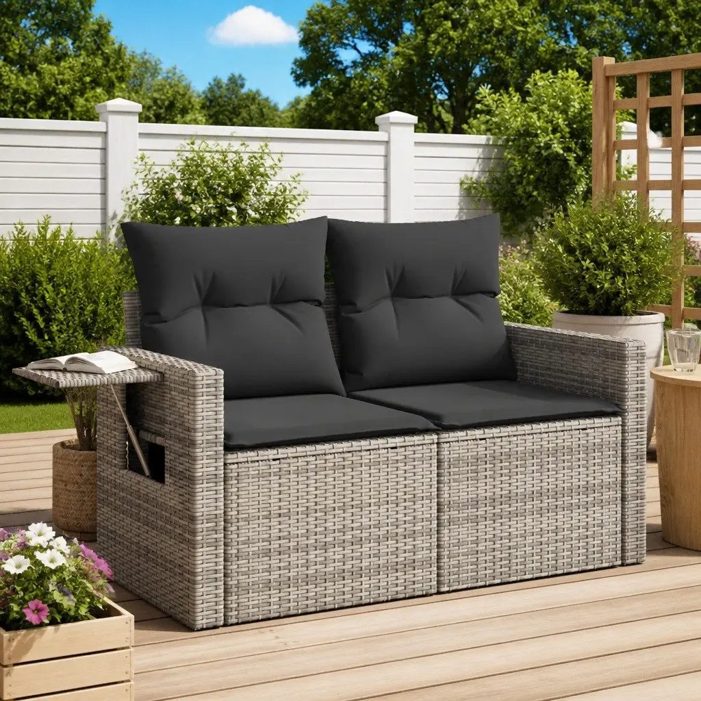 2-Seater Garden Sofa for Outdoor Comfort