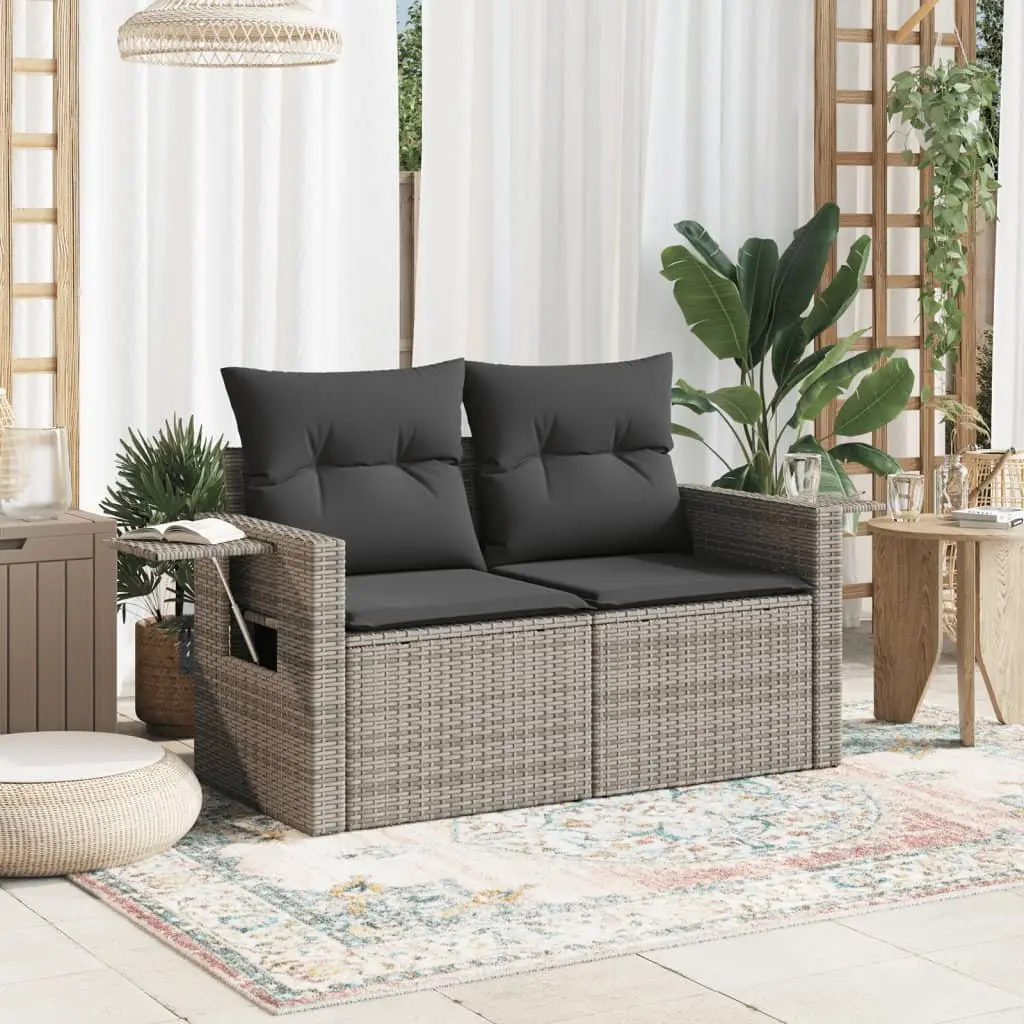2-Seater Garden Sofa for Outdoor Comfort