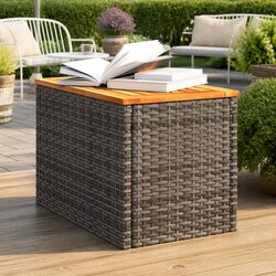 Casual Grey Garden Side Tables for Outdoor Comfort
