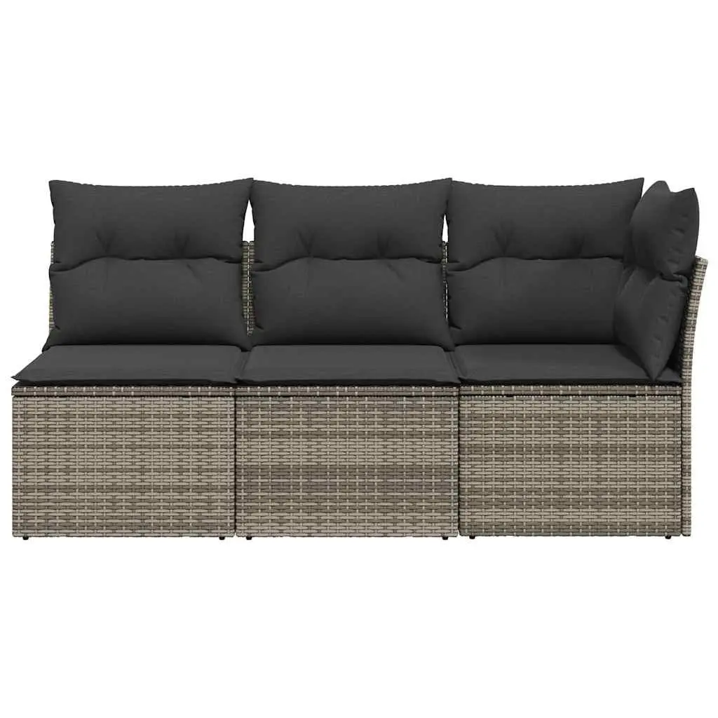 Grey 3-Seater Sofa