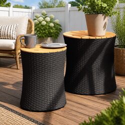Friendly Garden Side Tables Set for Your Relaxation Needs