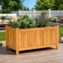 Create Your Outdoor Oasis with a Wooden Planter Box