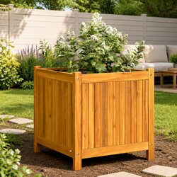 Your Friendly Solid Acacia Wood Garden Planter Box