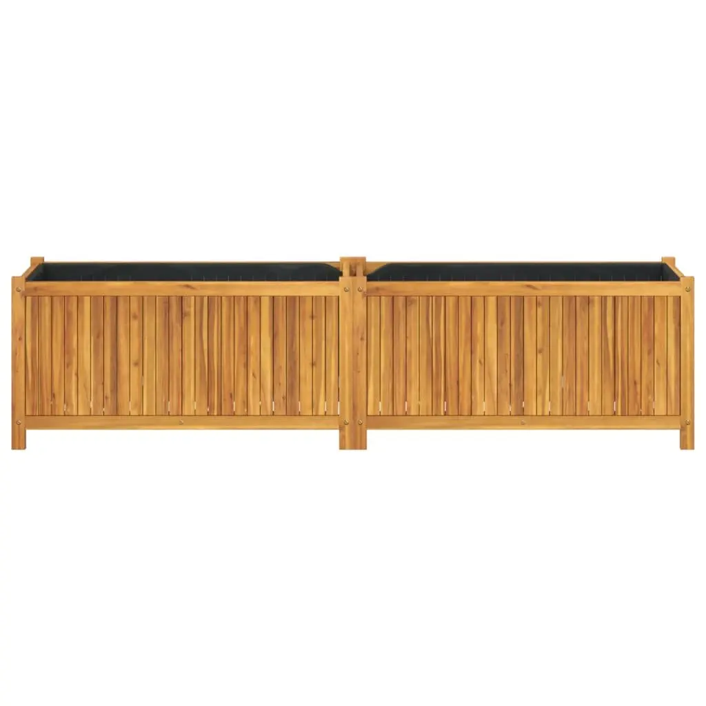 Garden Planter Box in Acacia Wood