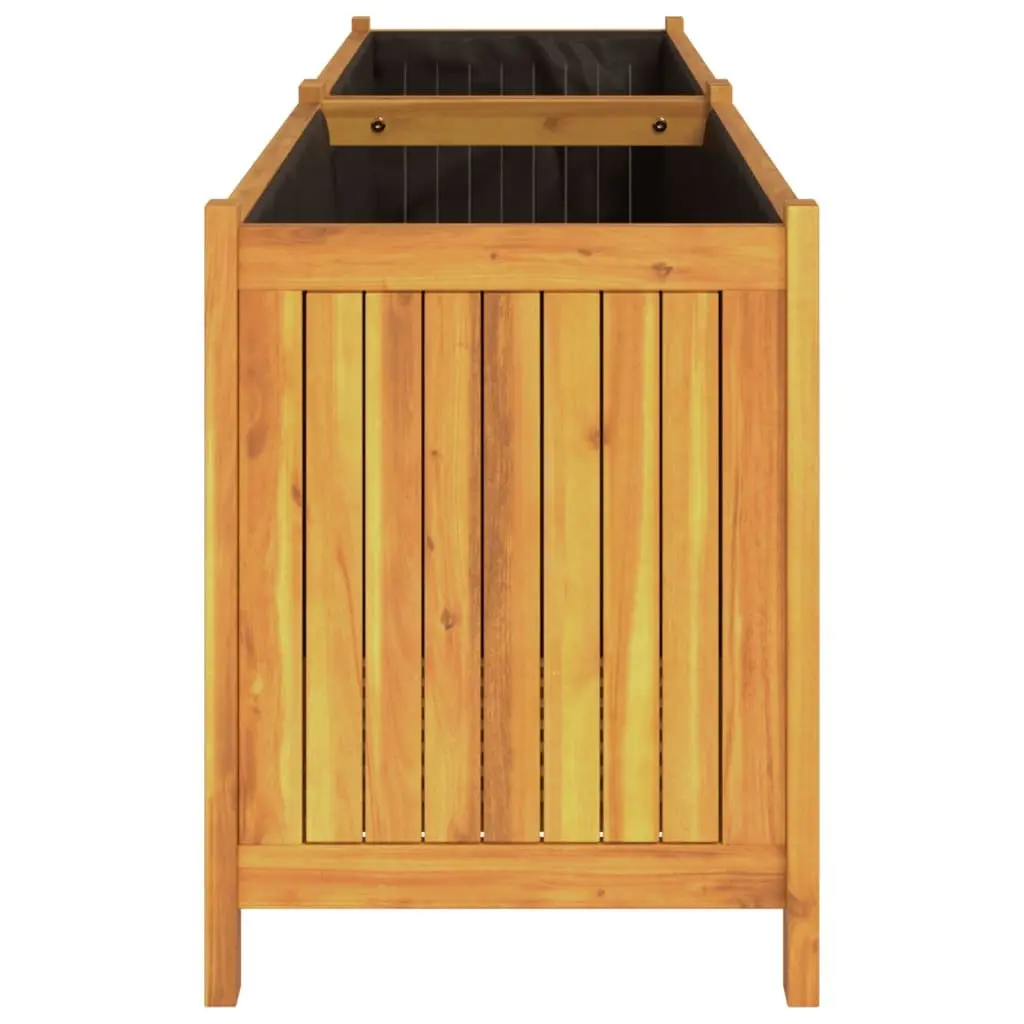 Garden Planter Box in Acacia Wood
