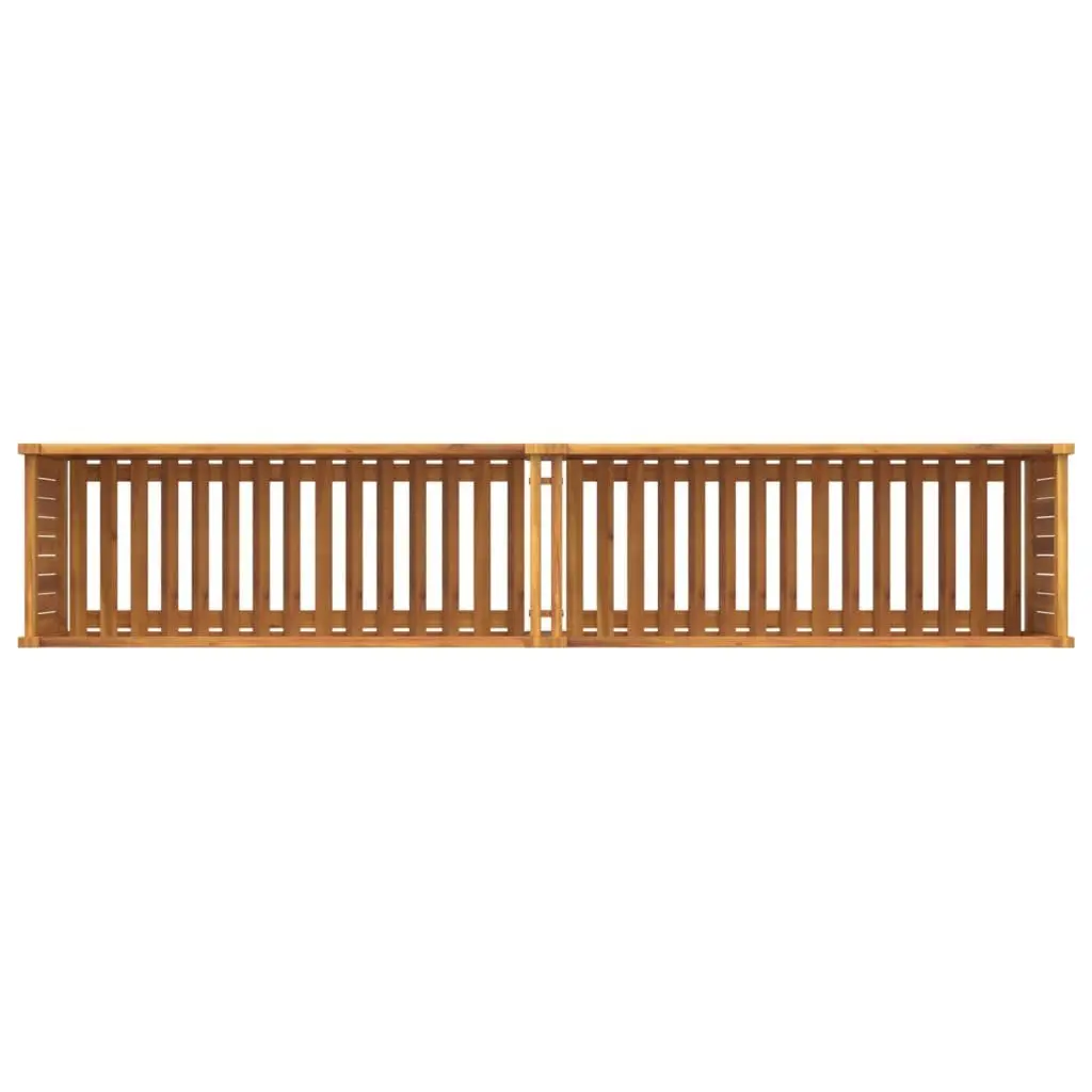 Garden Planter Box in Acacia Wood