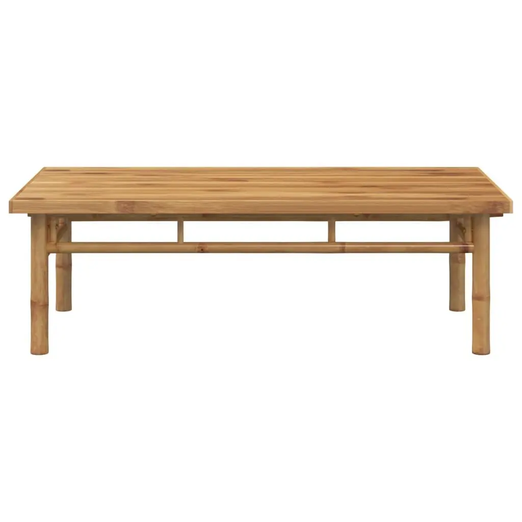 Coffee Table Bamboo Brown 110x55x35 cm
