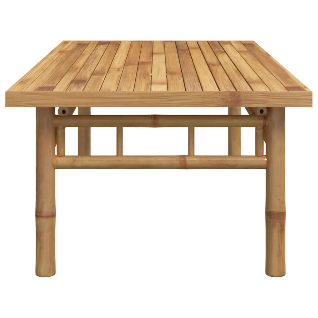 Coffee Table Bamboo Brown 110x55x35 cm
