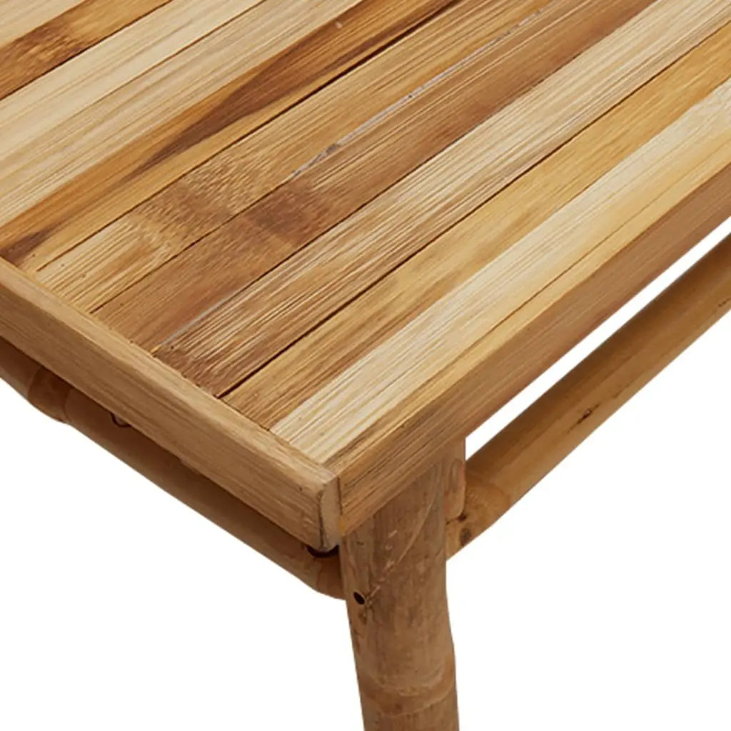 Coffee Table Bamboo Brown 110x55x35 cm