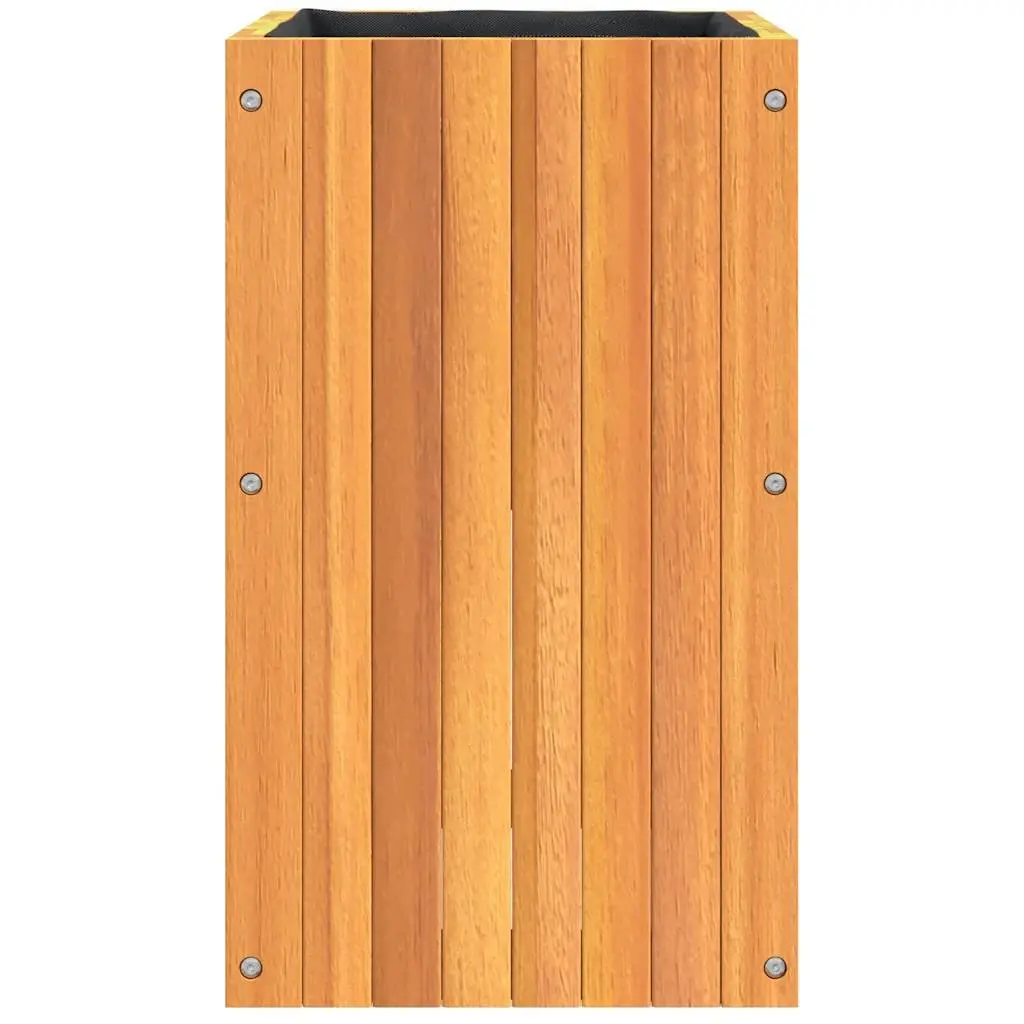 Wooden Garden Planter Box Solid Acacia 35x35x60 cm