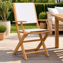 Relax Outdoors with Our 2 Piece Folding Garden Chair Set