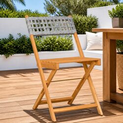 Friendly Grey Bistro Chairs 2 pcs - Perfect for You