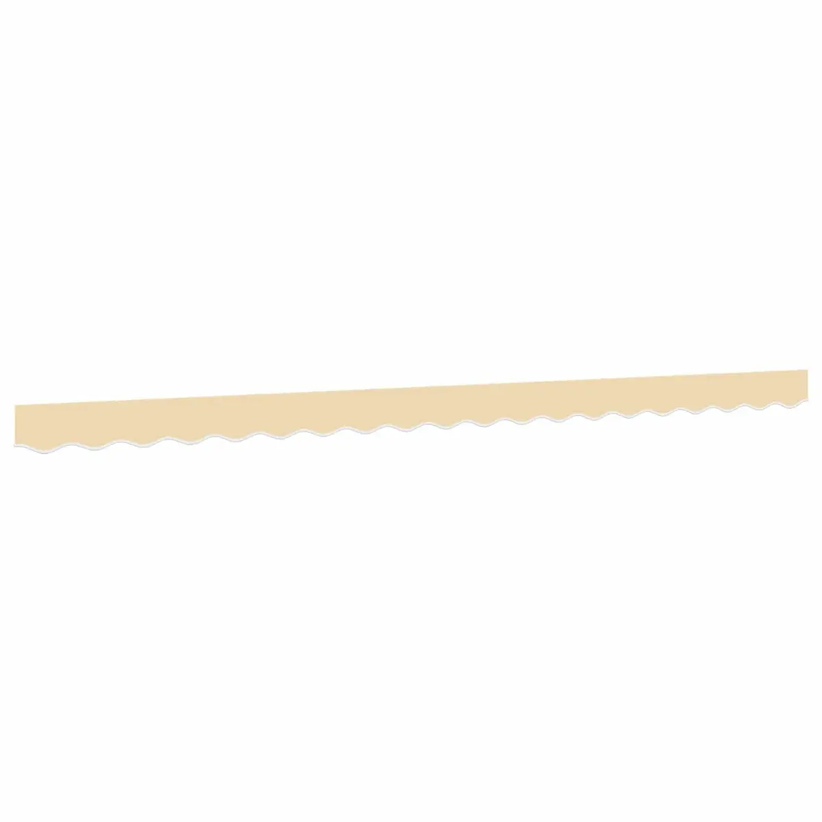 Replacement Awning Valance Fabric Water UV Resistant Cream Stripe 4.5m