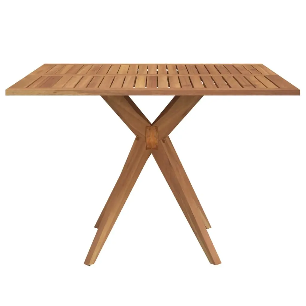 Solid Wood Garden Table for Gatherings