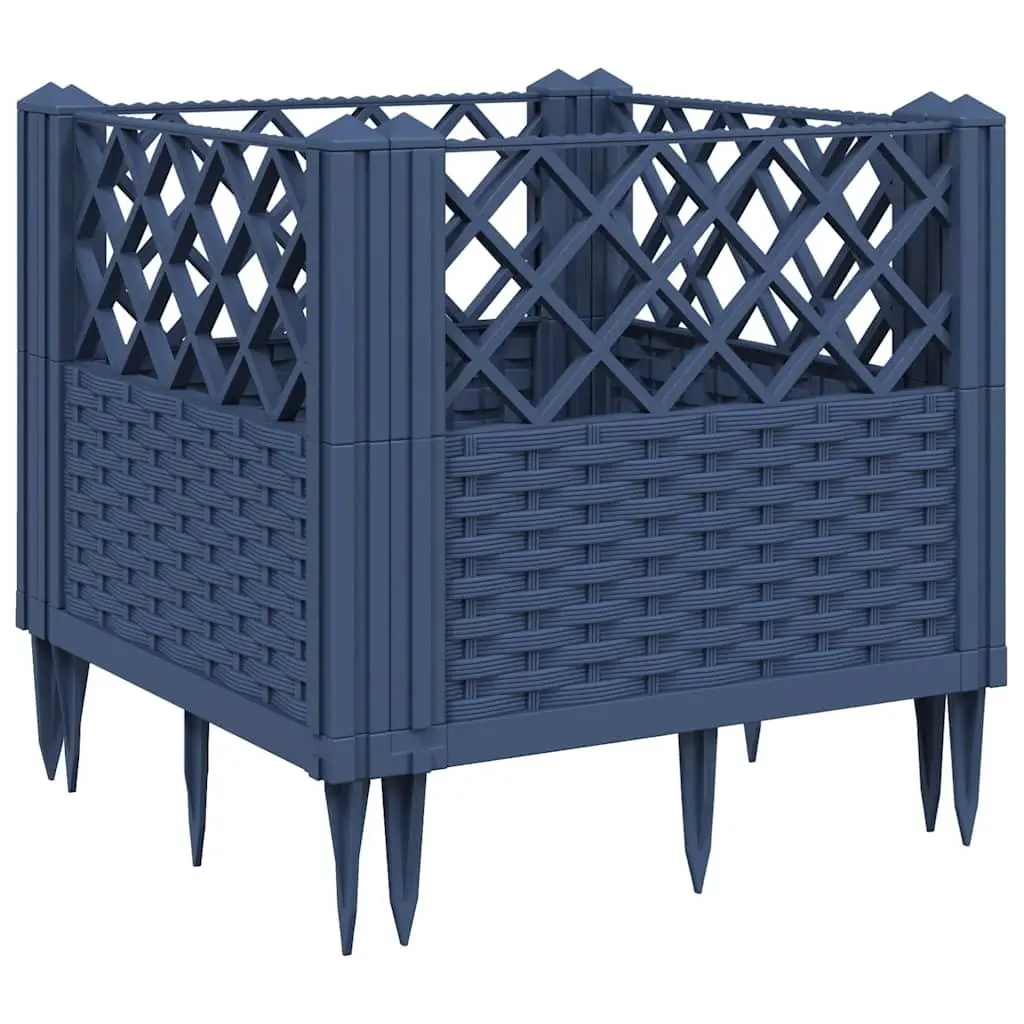 Grey Modular Garden Planter Box