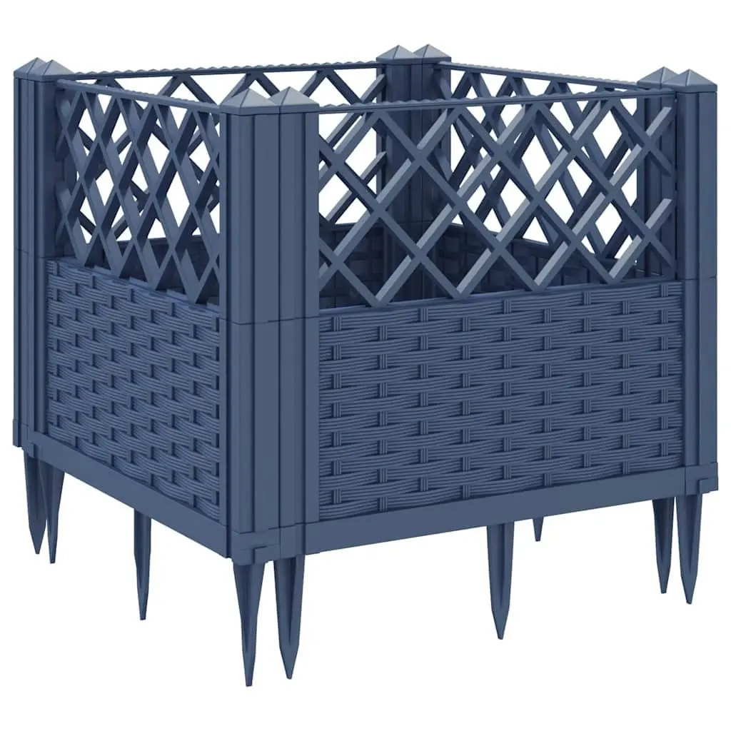 Grey Modular Garden Planter Box
