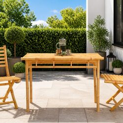 Your Bamboo Outdoor Dining Table 110x55x75cm