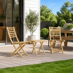 Your Outdoor Space Awaits with Bamboo Folding Chairs