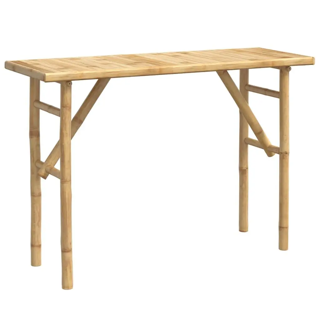 Bamboo Console Table 115x39x75cm