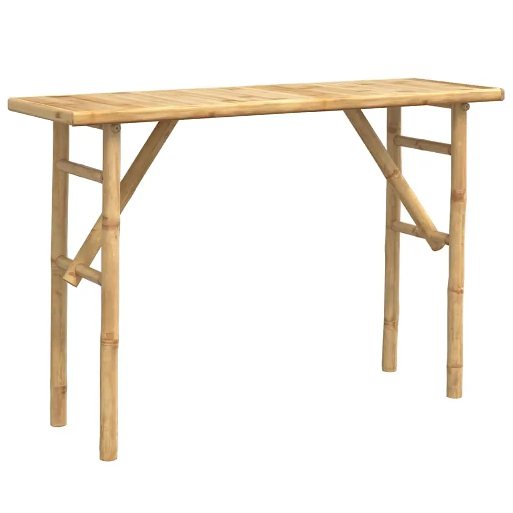 Bamboo Console Table 115x39x75cm