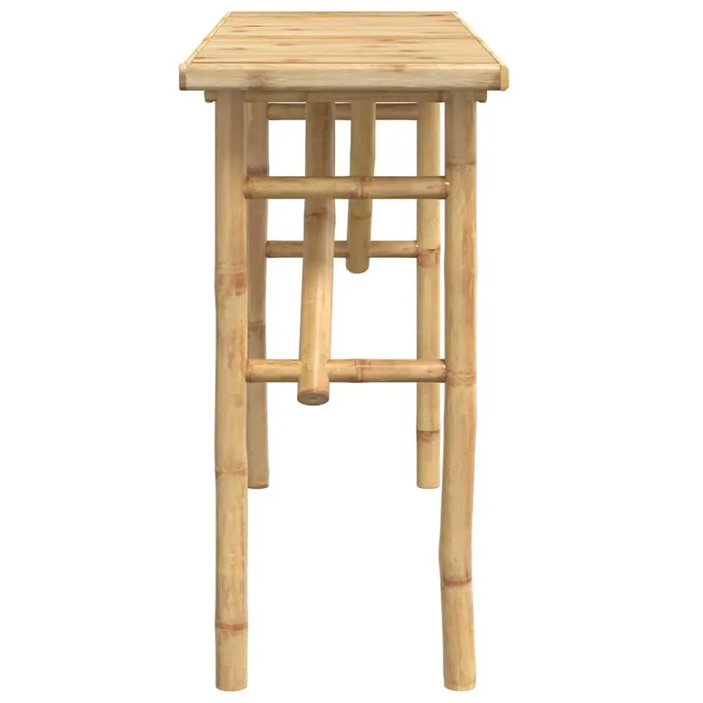 Bamboo Console Table 115x39x75cm