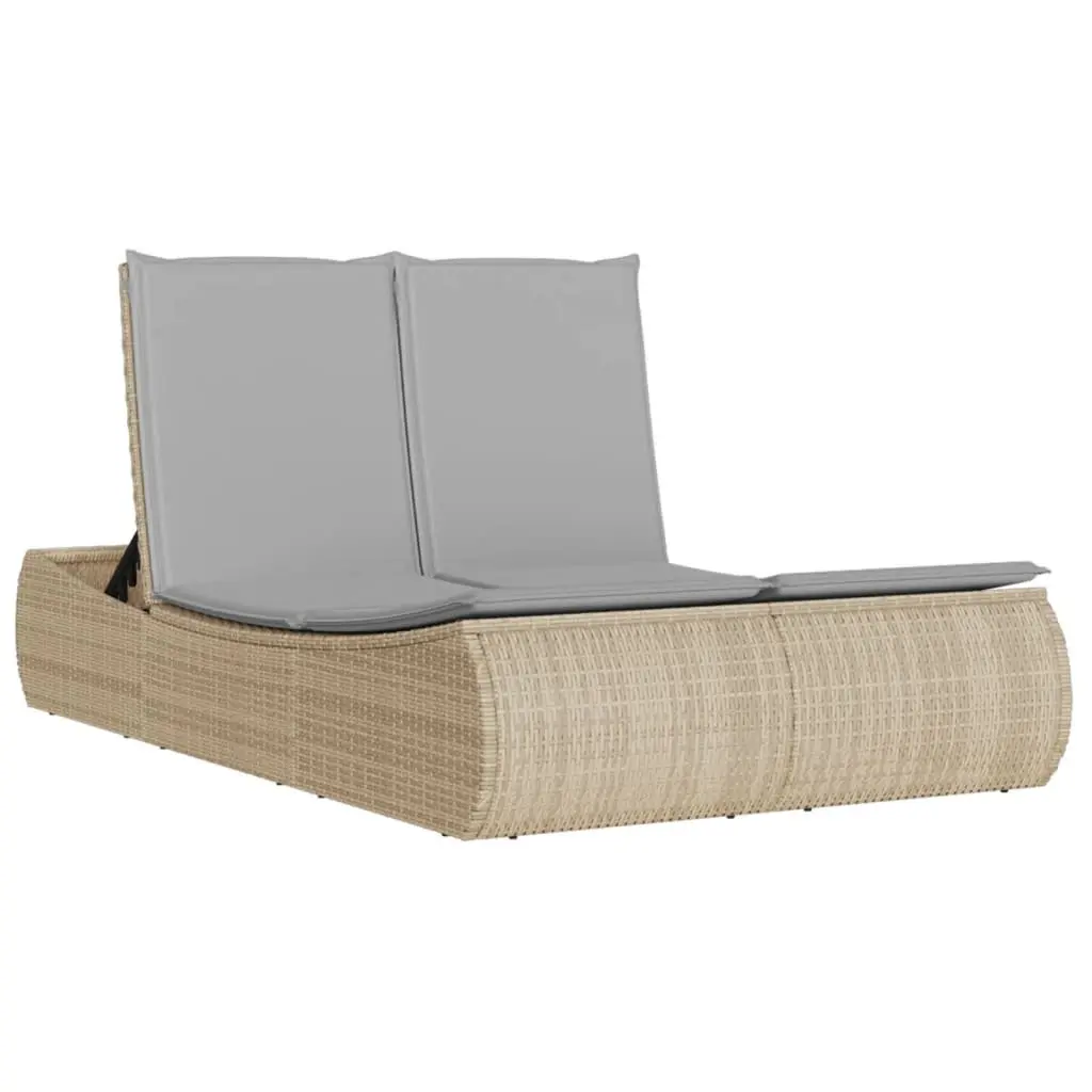 Double Sun Lounger for Outdoor Leisure