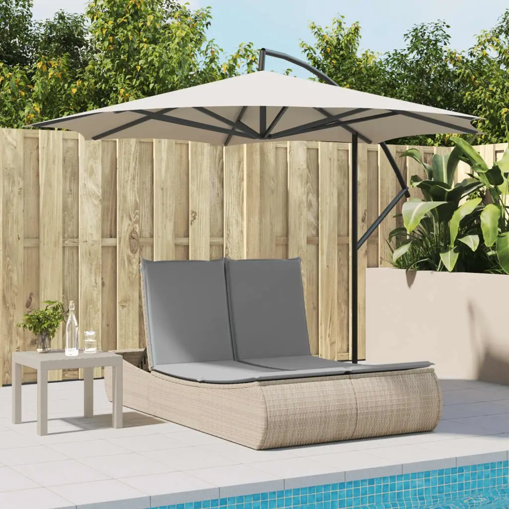 Double Sun Lounger for Outdoor Leisure