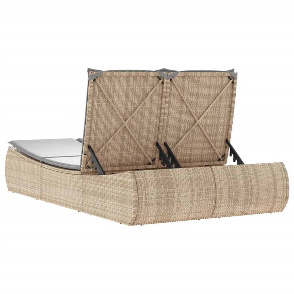 Double Sun Lounger for Outdoor Leisure
