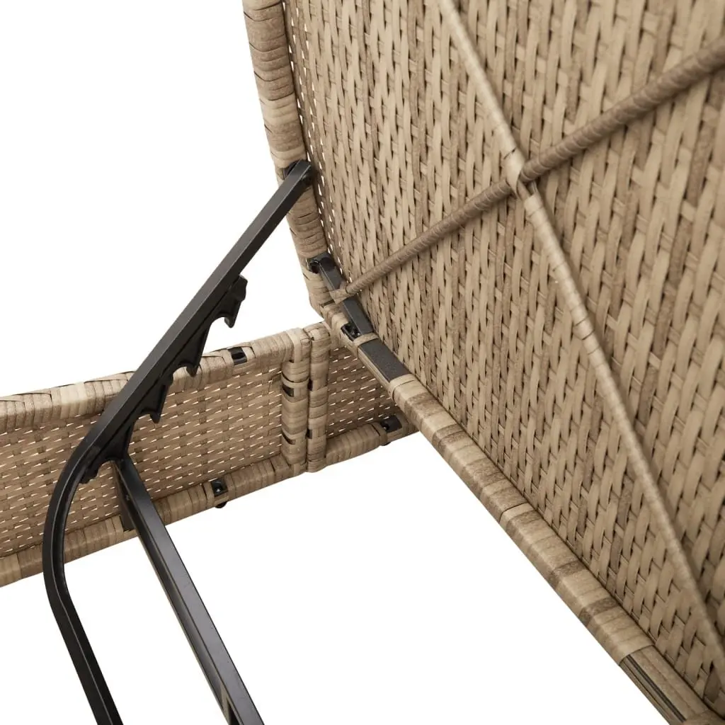 Double Sun Lounger for Outdoor Leisure