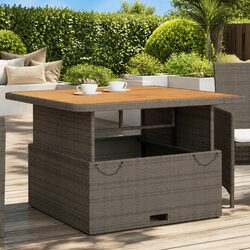 Your Friendly Grey Garden Table 110x110x71 cm