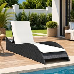 Your Perfect Relaxation Spot: Black Sun Lounger