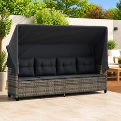 Your Ideal Outdoor Sun Lounger with Canopy
