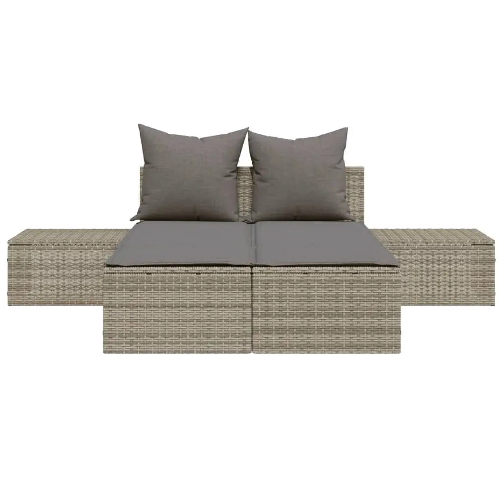 Double Sun Lounger for Outdoor Spaces