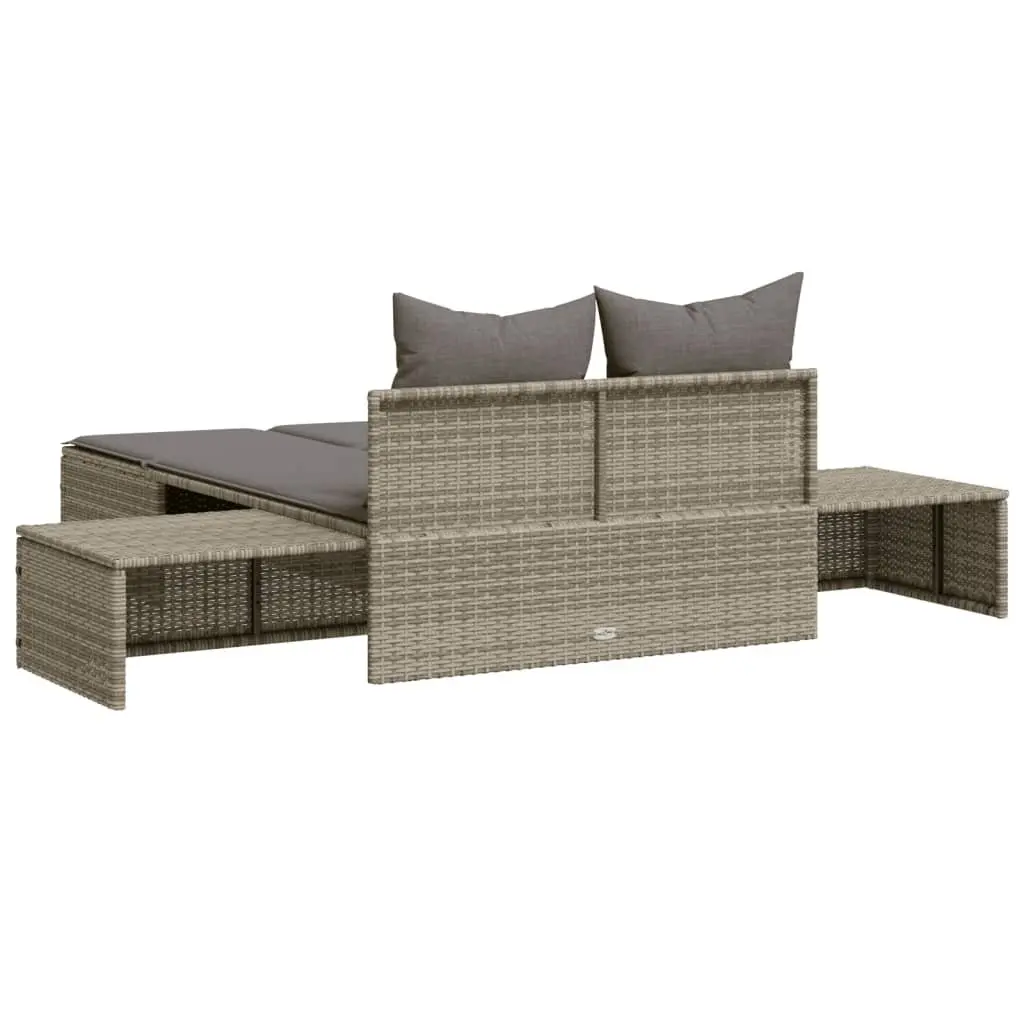 Double Sun Lounger for Outdoor Spaces