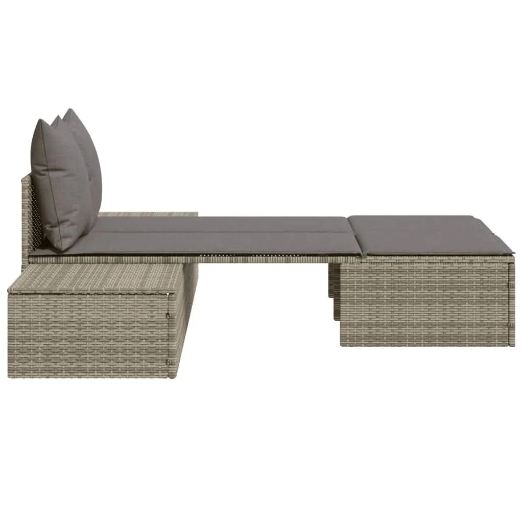 Double Sun Lounger for Outdoor Spaces