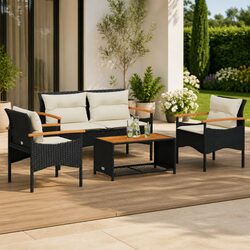 Welcome to Your New 4 Piece Garden Sofa Set
