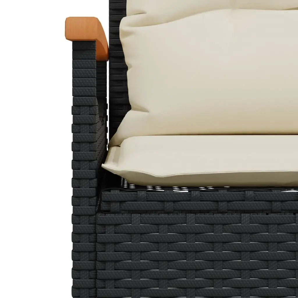 Garden Bench with Cushions for Outdoor Fun