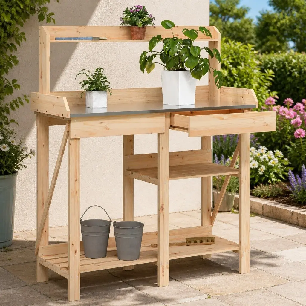 Potting Bench for Gardening Needs